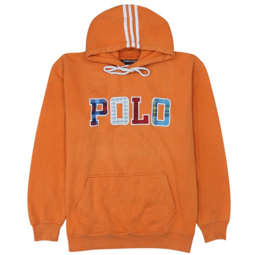 Ralph Lauren Polo Men Orange XXL Pullover Hoodie Sweatshirt