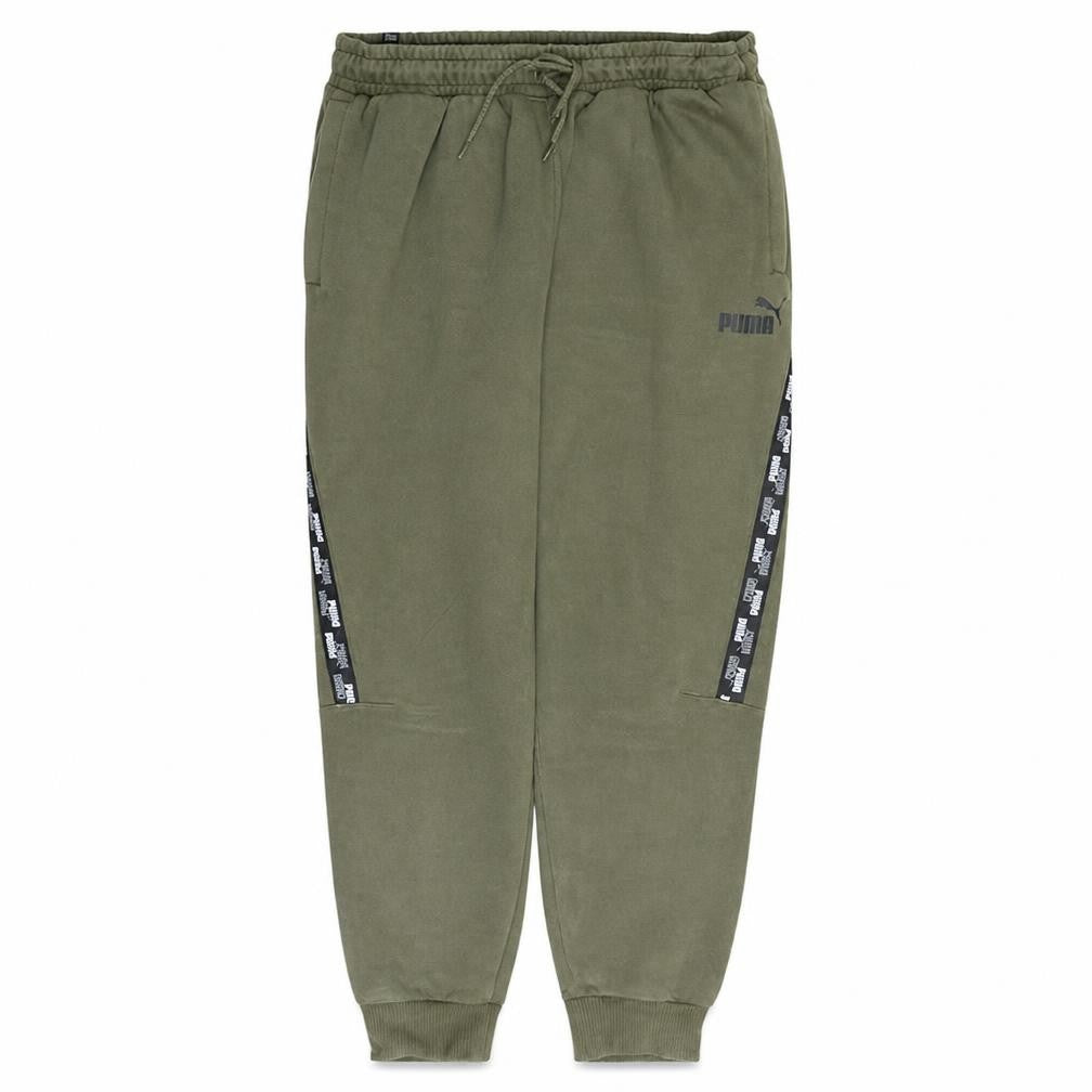 Puma Men's Green XL Jogger Trousers Fleece Activewear