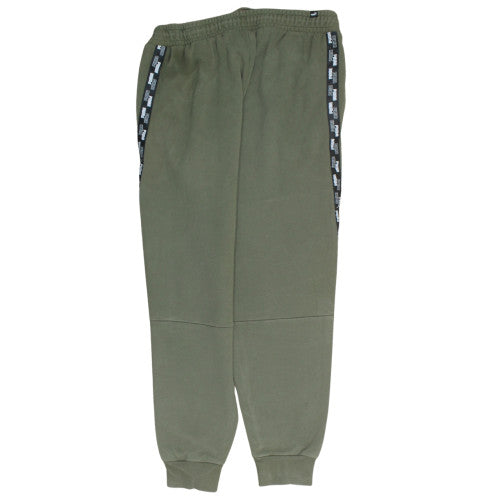 Puma Men's Green XL Jogger Trousers Fleece Activewear
