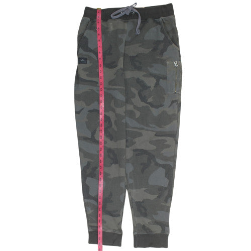 Alpha Industries Men's Grey Camouflage Jogger Trousers Size M