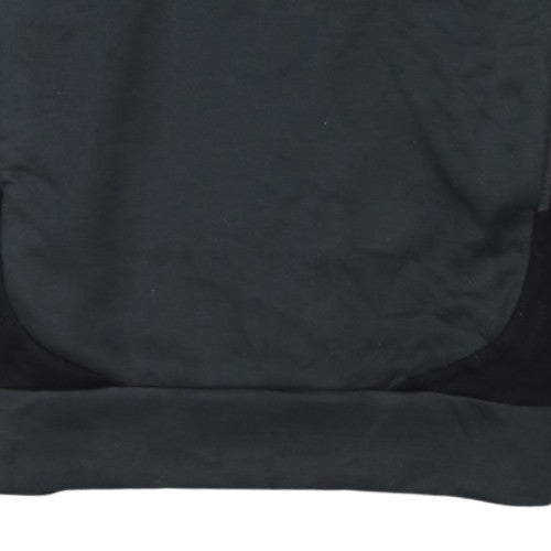 The North Face Men's Black 1/2 Zip Hoodie Fleece Pullover M