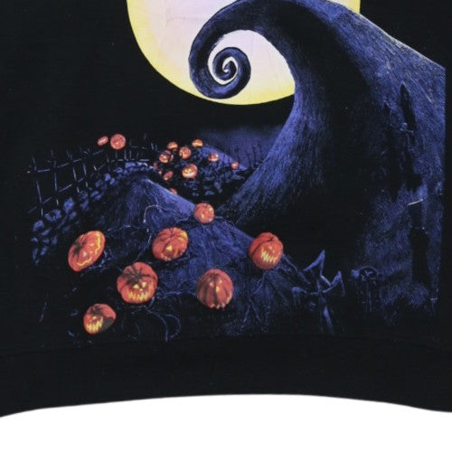Primark Men Black The Nightmare Before Christmas Hoodie L Pullover Fleece
