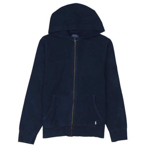 Ralph Lauren Men's Blue Full Zip Hoodie Size M