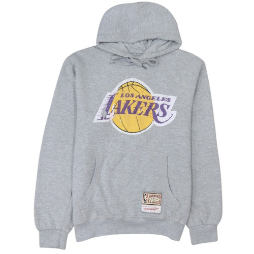 Mitchell & Ness Men’s Grey Los Angeles Lakers Pullover Hoodie M