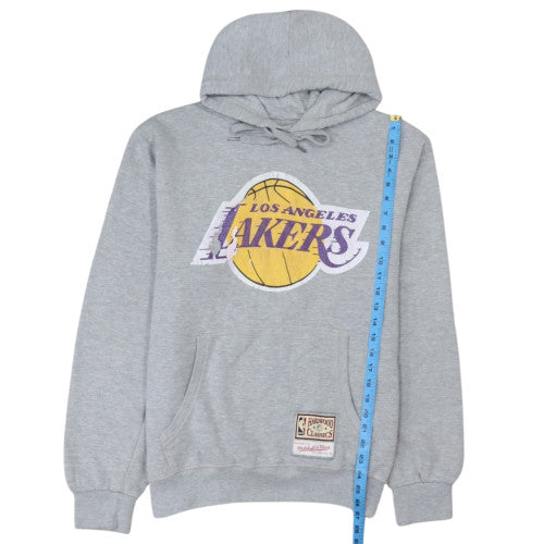 Mitchell & Ness Men’s Grey Los Angeles Lakers Pullover Hoodie M