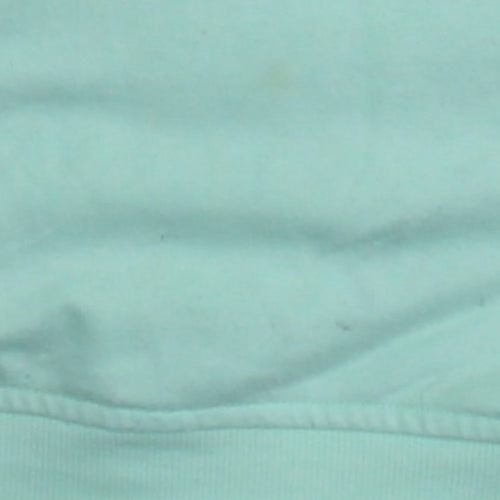Adidas Womens Mint Green Long Sleeve Crew Neck Sweatshirt Size M