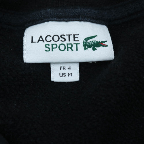Lacoste Sport Men's Black Full Zip Sweatshirt Size M