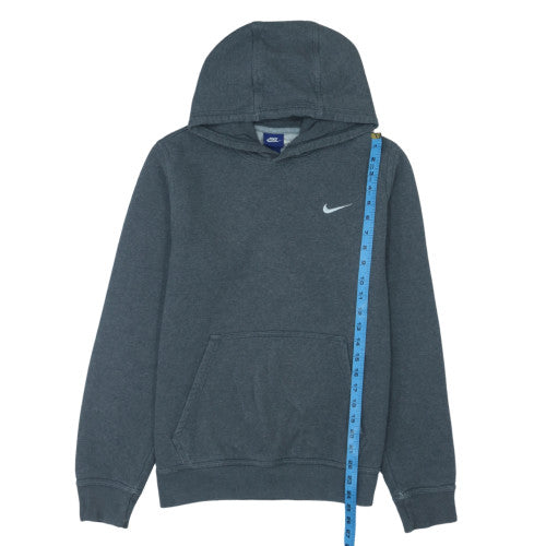 Nike Men’s Grey Pullover Hoodie Size M Fleece Lined Sportswear
