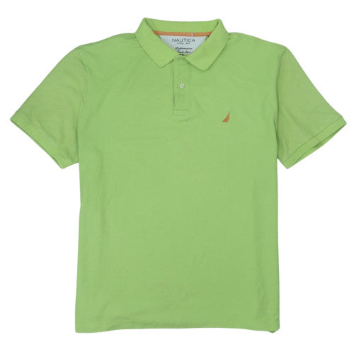 Nautica Men's Green Classic Fit Performance Polo Shirt XL
