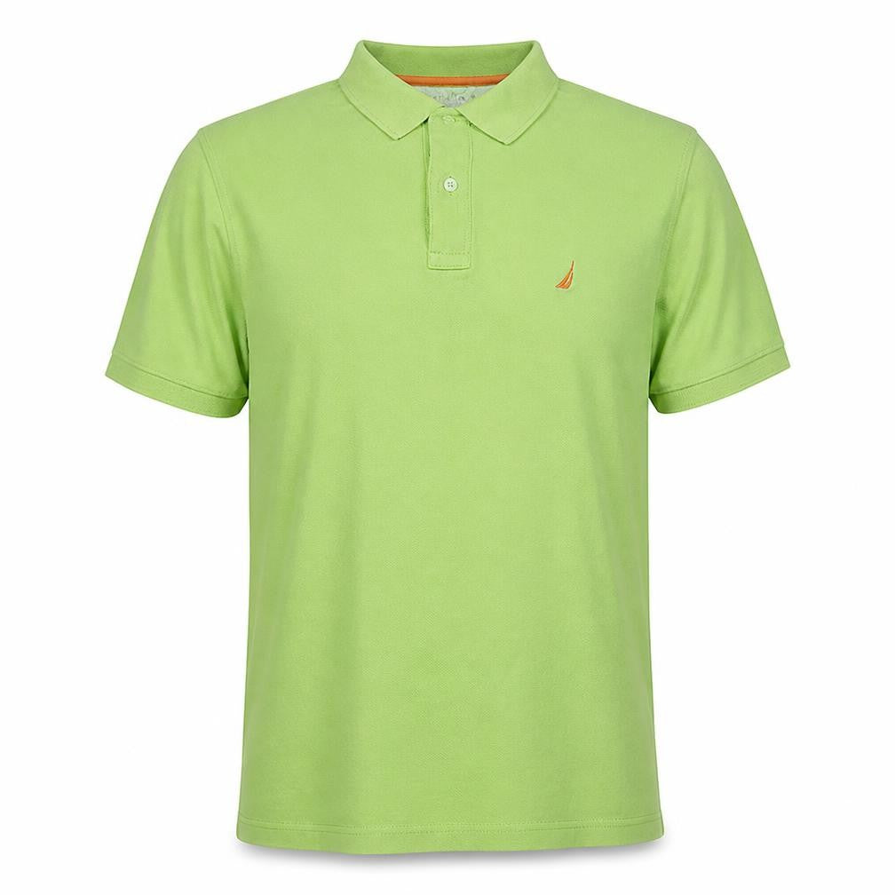 Nautica Men's Green Classic Fit Performance Polo Shirt XL