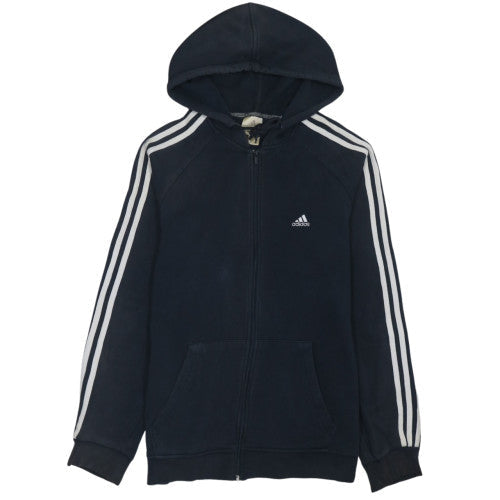 Adidas Men's Black Full Zip Hoodie M Classic Sportswear