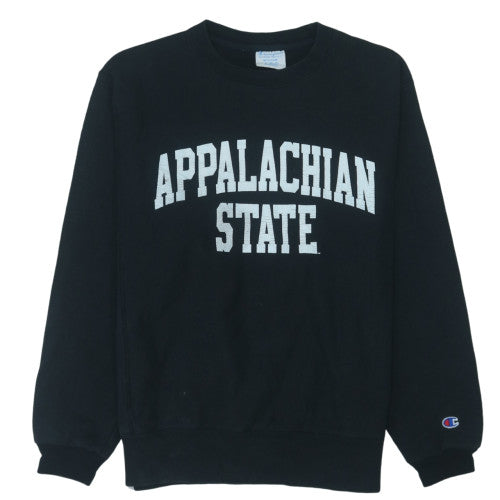 Champion Men's Black Medium Pullover Sweatshirt Appalachian State