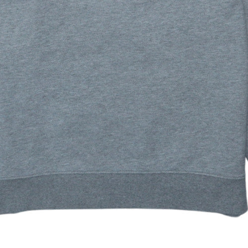 Timberland Men's Grey Crew Neck Sweatshirt Size M Classic Logo Cotton Blend