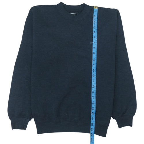 Levi's Men's Black Crew Neck Pullover Sweatshirt Size M