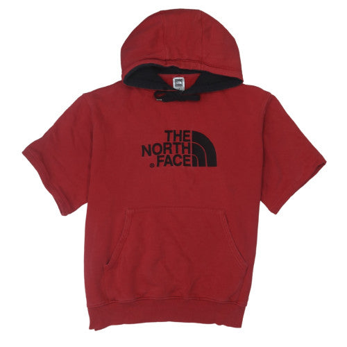 The North Face Mens Red XL Short Sleeve Pullover Hoodie