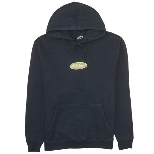 Billabong Men’s Black Pullover Hoodie S Fleece Surf Logo