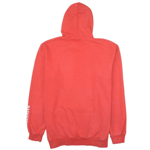 Nike Mens Red Pullover Hoodie XXL Graphic AIR Cotton Sweatshirt