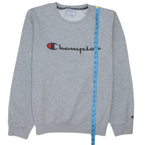 Champion Men's Grey XL Crew Neck Pullover Sweatshirt
