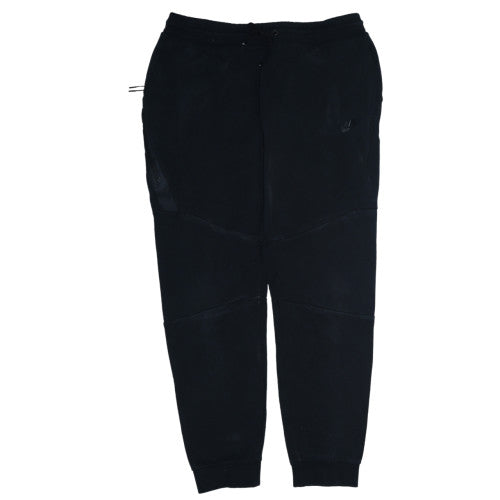 Nike Men's Black Jogger Tapered Sweatpants Fleece L