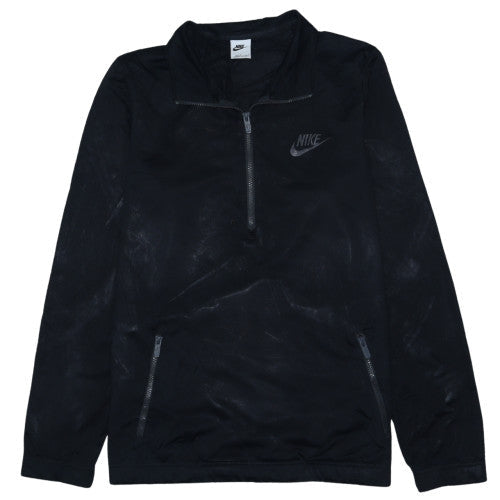 Nike Men's Black 1/2 Zip Pullover Sweatshirt Size L