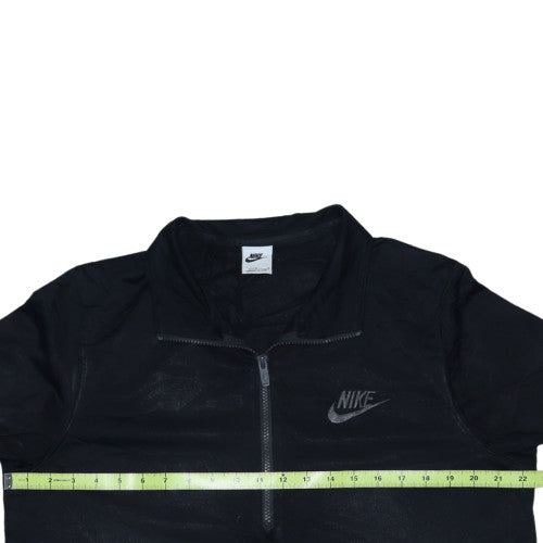 Nike Men's Black 1/2 Zip Pullover Sweatshirt Size L