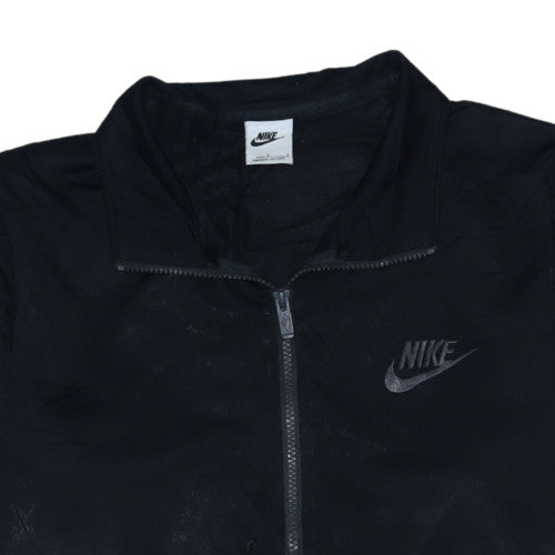 Nike Men's Black 1/2 Zip Pullover Sweatshirt Size L