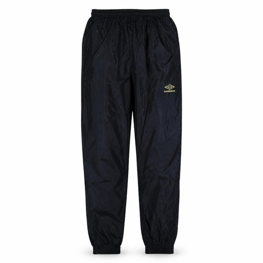 Umbro Men's Black Track Pants Size M Quick Dry Elastic Waist Sportswear