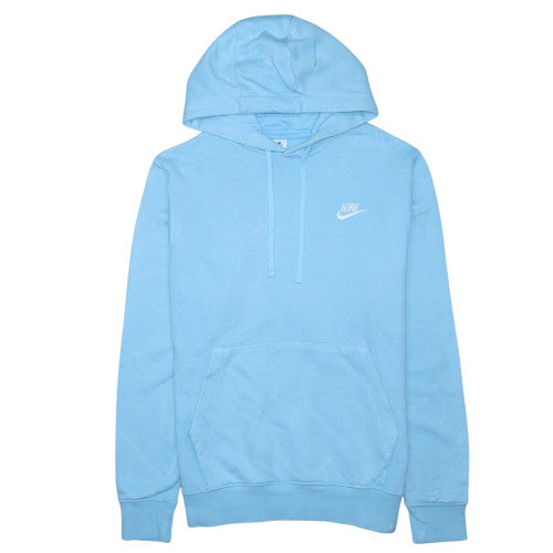 Nike Men's Blue Pullover Hoodie M Regular Fleece Sportswear