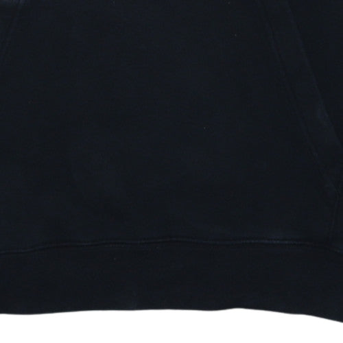Nike Men's Black Pullover Hoodie Size L Fleece Sweatshirt