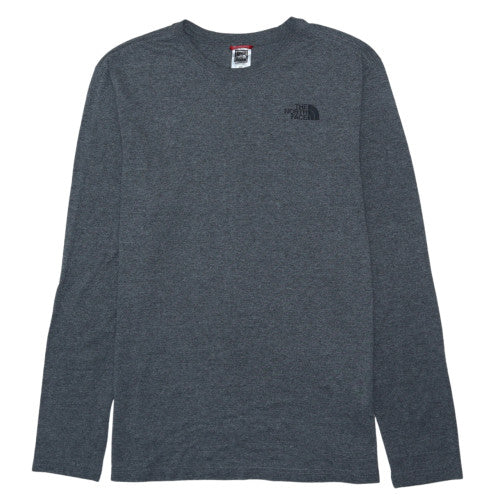 The North Face Men's Grey Long Sleeve Crew Neck Casual Top M
