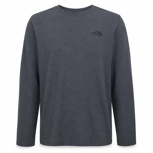 The North Face Men's Grey Long Sleeve Crew Neck Casual Top M