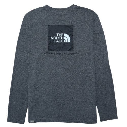 The North Face Men's Grey Long Sleeve Crew Neck Casual Top M