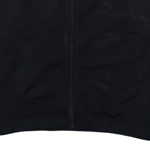 Adidas Mens Black 4XL Full Zip Sweatshirt Jacket
