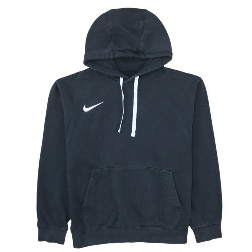 Nike Men's Black Pullover Hoodie M Regular Fit Fleece Sweatshirt
