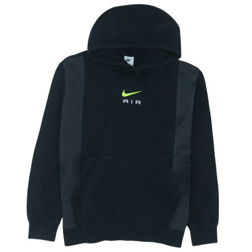 Nike Men's Black Pullover Hoodie L Logo Sports Fleece Sweatshirt