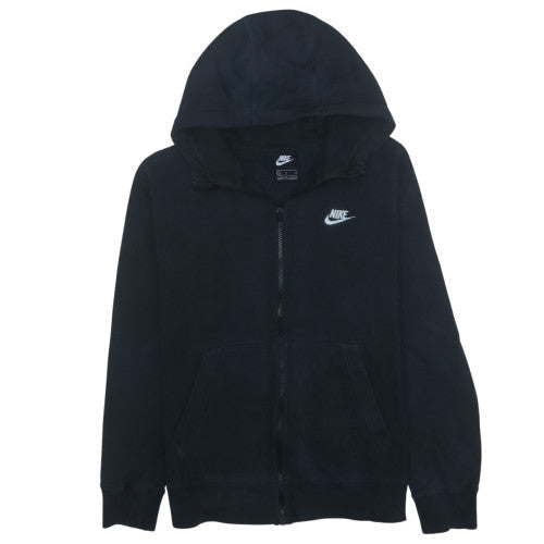 Nike Men's Black Full Zip Hoodie M Fleece Sportswear