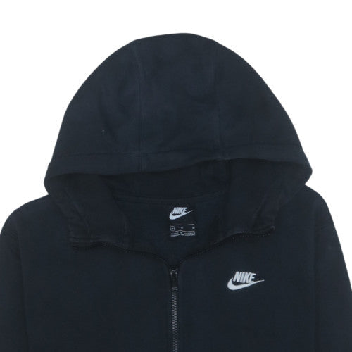 Nike Men's Black Full Zip Hoodie M Fleece Sportswear