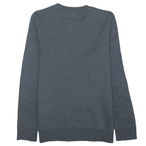 Calvin Klein Jeans Men's Grey Logo Pullover Sweatshirt M
