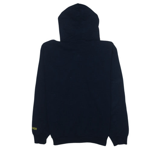 Hard Rock Cafe Women's Black Full Zip Hoodie Size M Cotton Blend