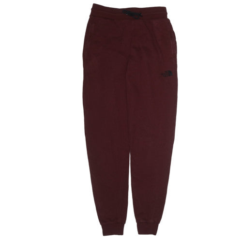 The North Face Womens Red Cotton Jogger Sweatpants Size S