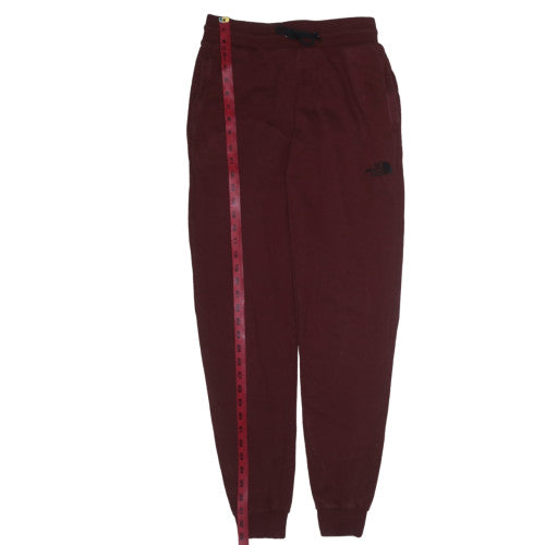 The North Face Womens Red Cotton Jogger Sweatpants Size S
