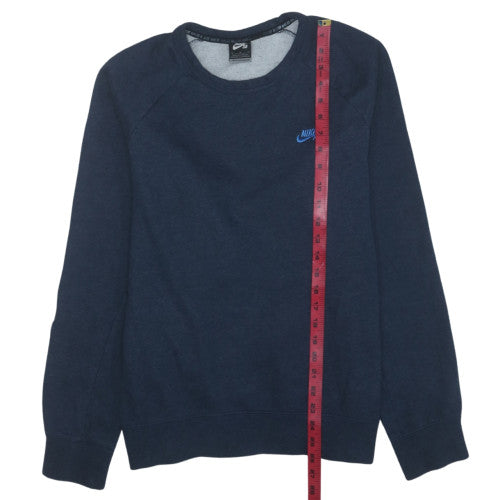 Nike SB Women’s Navy Blue Crew Neck Pullover Sweatshirt Size M