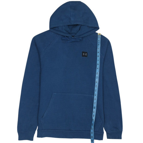 Under Armour Women's Blue Pullover Hoodie Medium Fleece Lined