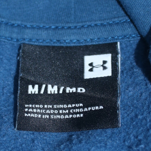 Under Armour Women's Blue Pullover Hoodie Medium Fleece Lined