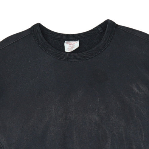 Champion Womens Black Small Crew Neck Reverse Weave Sweatshirt