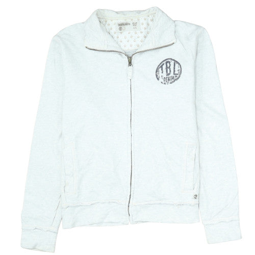 Timberland Co. Women's Beige Full Zip Hoodie Size S 100% Cotton