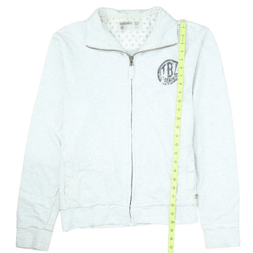 Timberland Co. Women's Beige Full Zip Hoodie Size S 100% Cotton