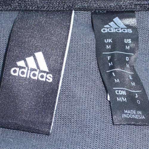 Adidas Men's Black M 1/4 Zip Track Jacket Activewear Top