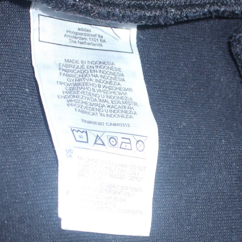 Adidas Men's Black M 1/4 Zip Track Jacket Activewear Top