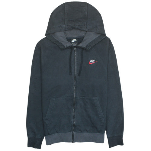 Nike Men's Black Full Zip Hoodie M Fleece Sportswear